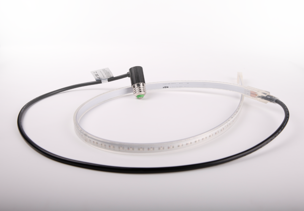 Светодиодная E27-Цокольная лента x-Glo-GS-72-W-2m-220v