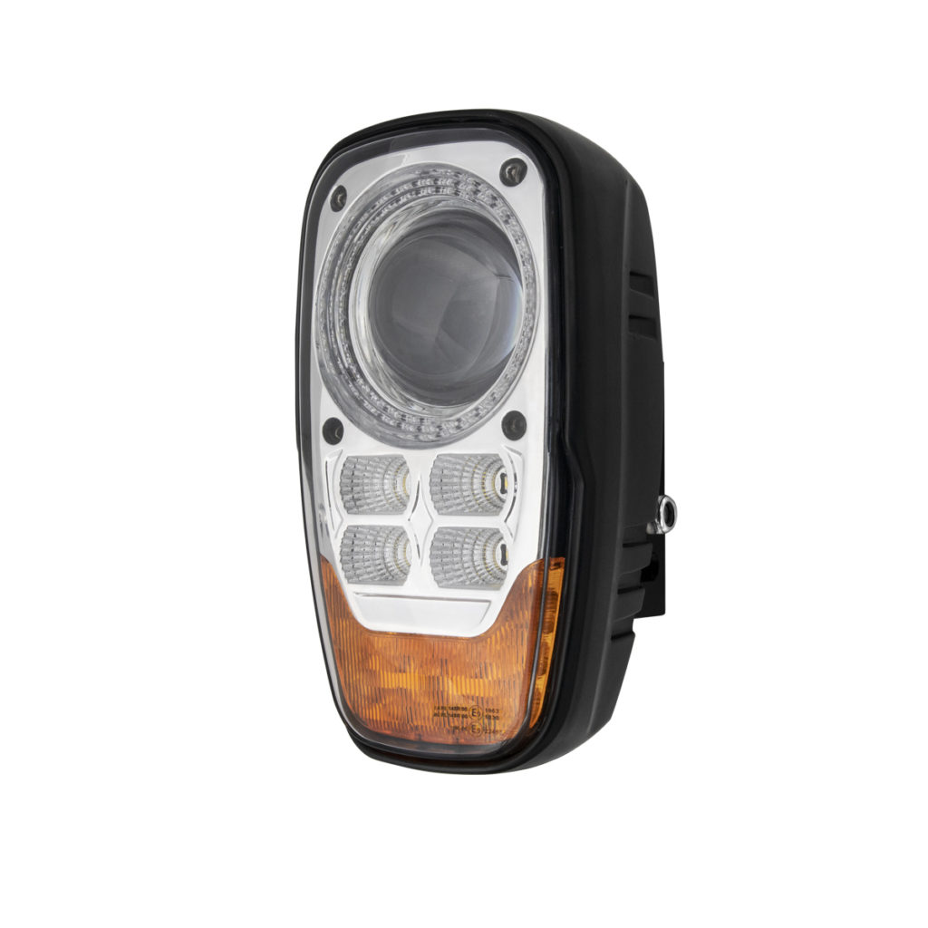 Комбинированная фара 5-в-1 для вилочных погрузчиков LIGHTS APOLLO® APL9921-062WHL (рабочий свет, ближний свет, габаритный огонь, ДХО, сигнал поворота)