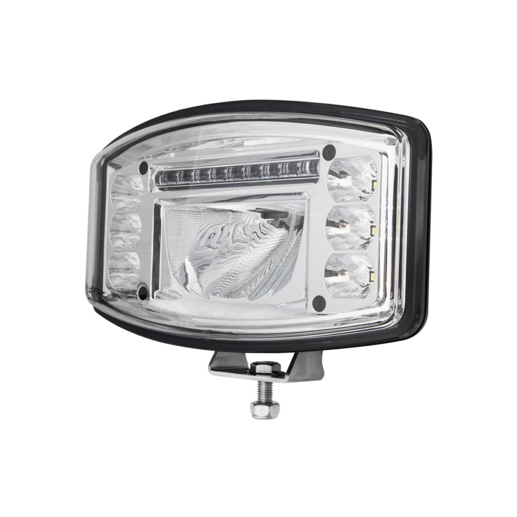 Фара дальнего света с ДХО и габаритным огнем LIGHTS APOLLO® APL9721-060WHL