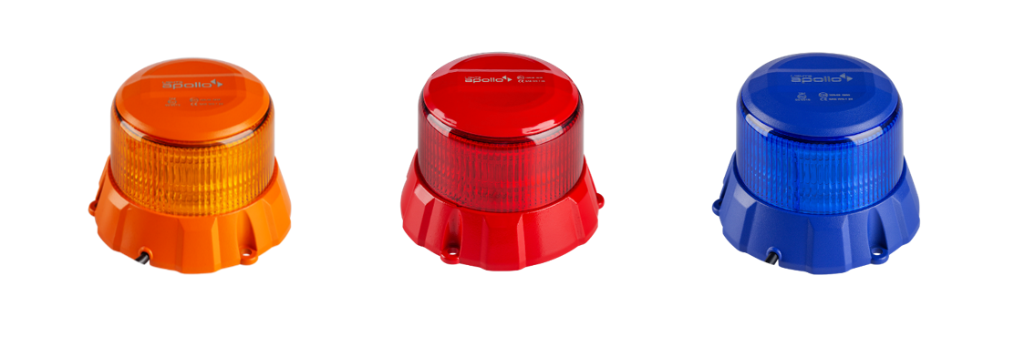 Светодиодный проблесковый маяк LIGHTS APOLLO® APL617-048WGR зеленого цвета с магнитным креплением Светодиодный проблесковый маяк LIGHTS APOLLO® APL617-048WGR зеленого цвета с магнитным креплением